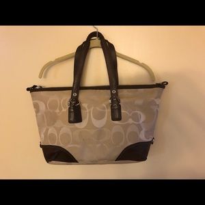 Signature coach bag.